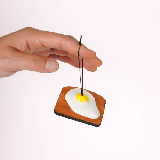 Egg Toast Ornament