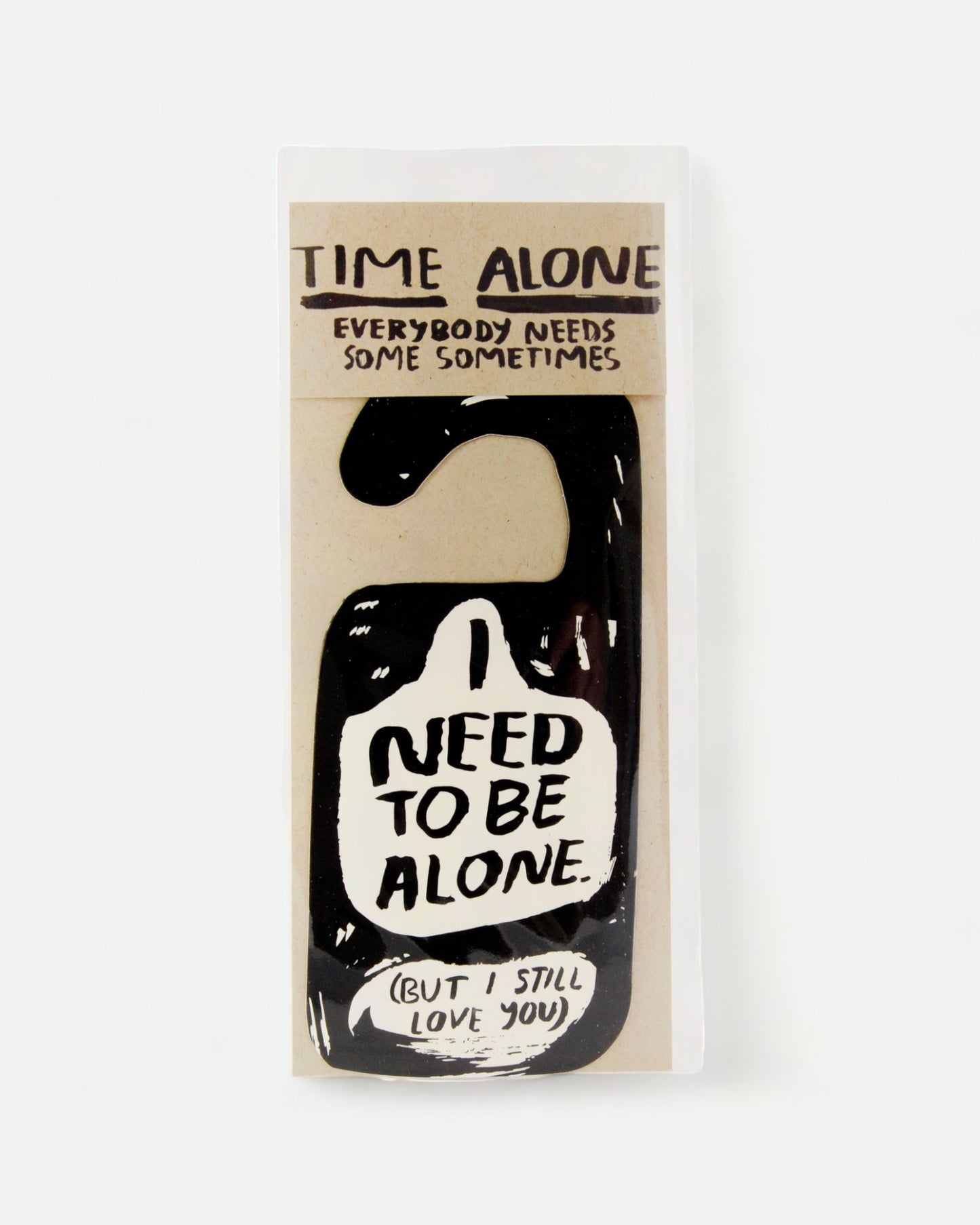 Alone Time Door Hanger