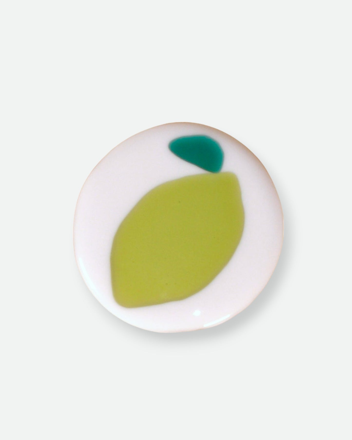 Fruity Glass Coaster - Lime