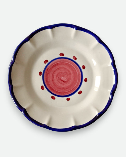 Sienna Plate - Handmade & Hand Painted on the Amalfi