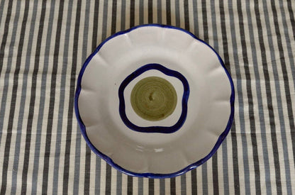 Olive Plate - Handmade & Hand Painted on the Amalfi