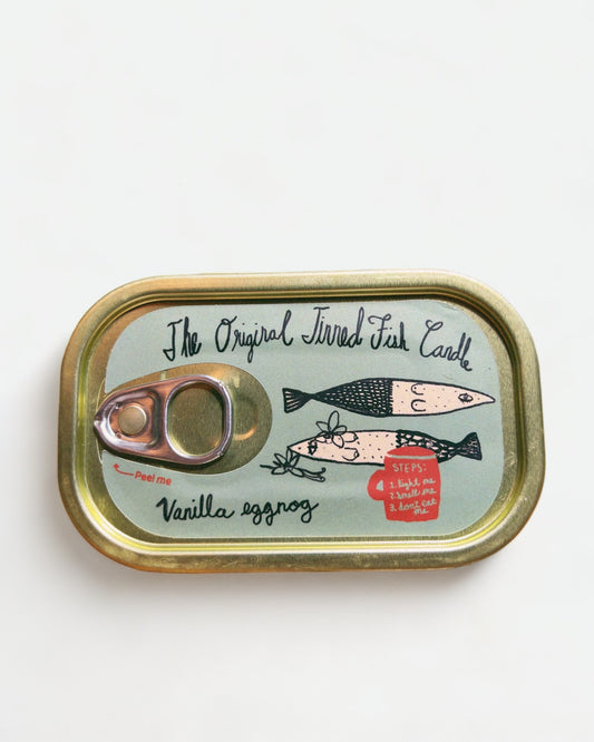 Tinned Fish Candle - Vanilla Eggnog