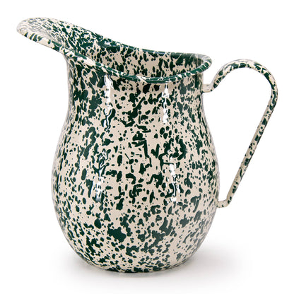 Splatter Enamelware Pitcher (Color Variants)