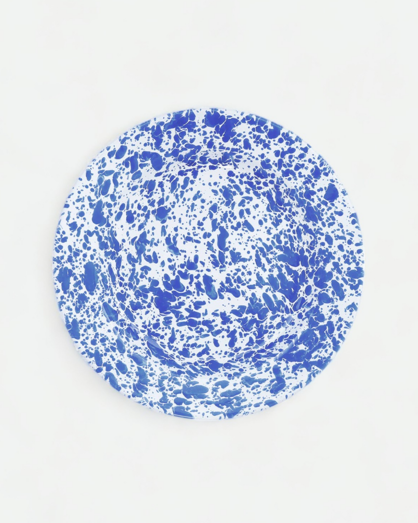 Splatter Enamelware Dinner Plate (Color Variants)