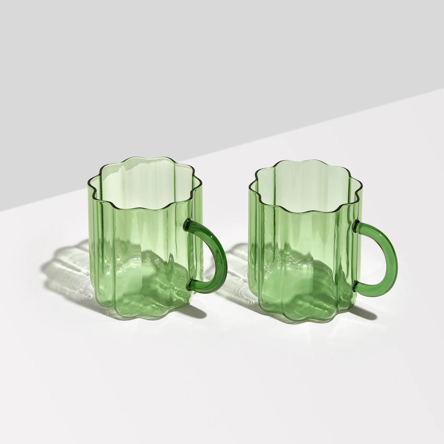 Flower Glass Mug