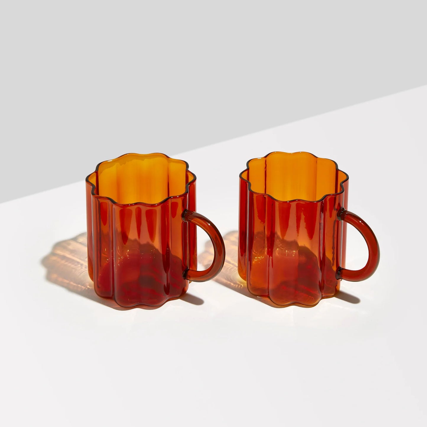 Flower Glass Mug