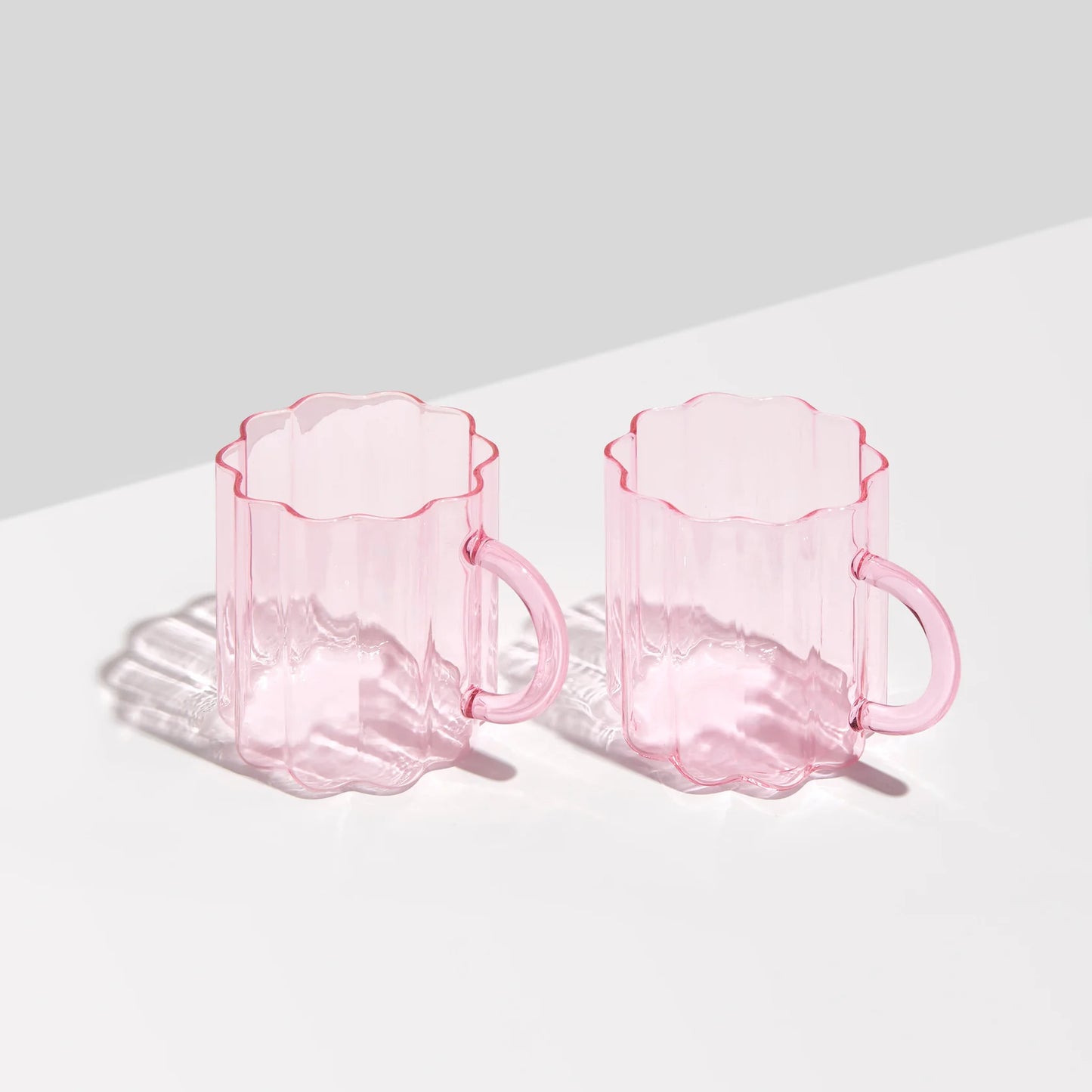 Flower Glass Mug