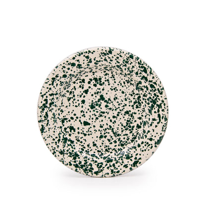 Splatter Enamelware Lunch Plate (Color Variants)