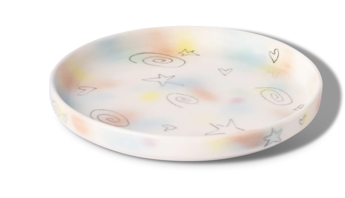 Frizbee Baby Plate