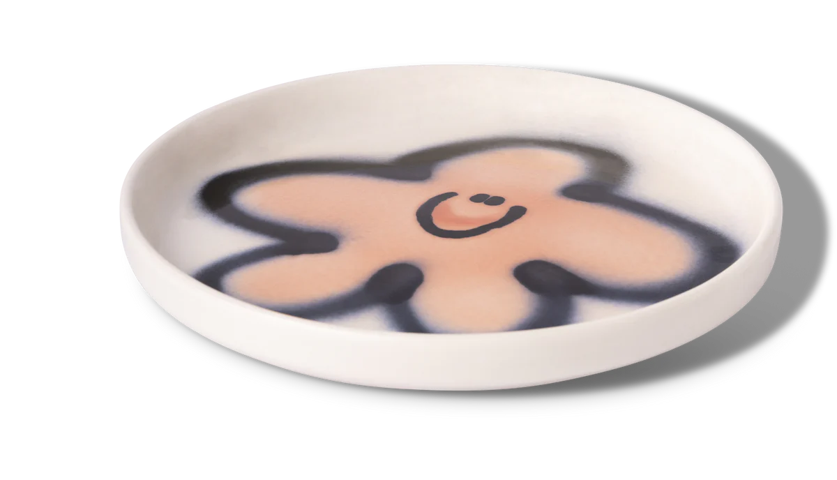 Frizbee Baby Plate