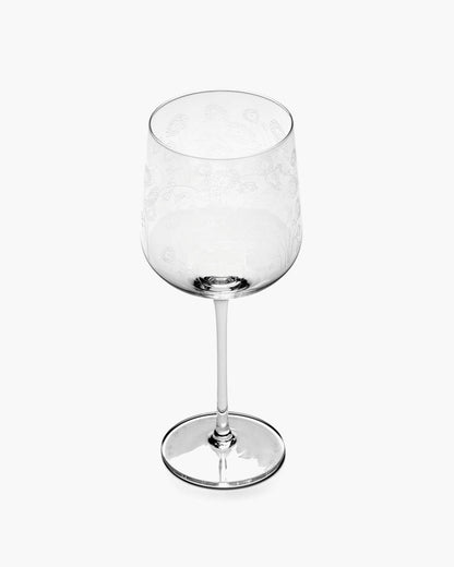 Marni Midnight Flowers Large Wine Glass