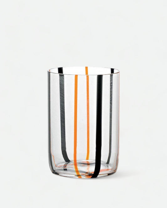 Tirache Black/Orange Tumbler