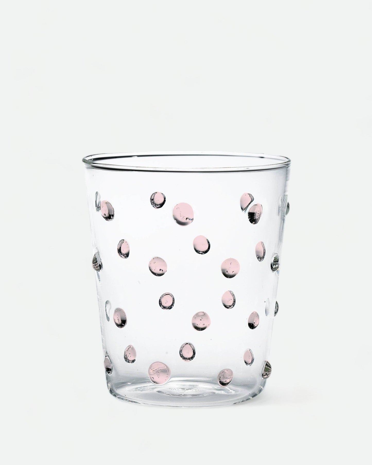 Black Dots Glass Tumbler