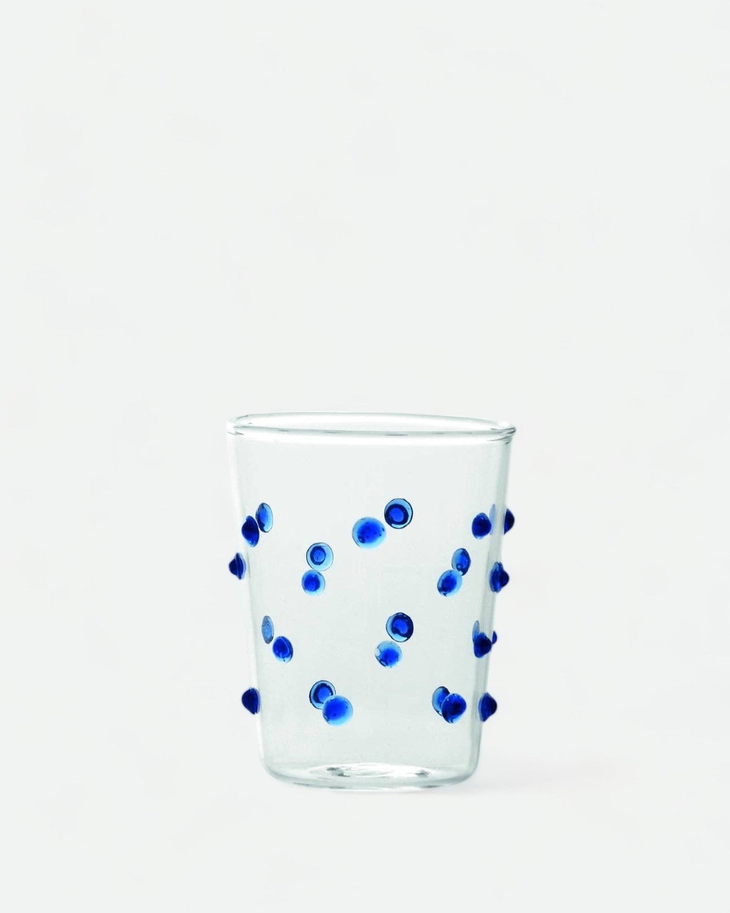 Blue Dots Shot Glass