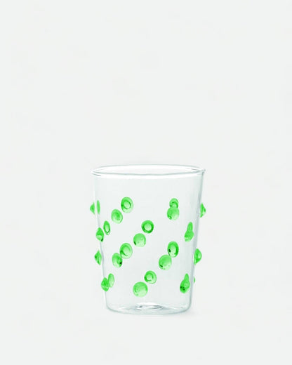 Blue Dots Shot Glass