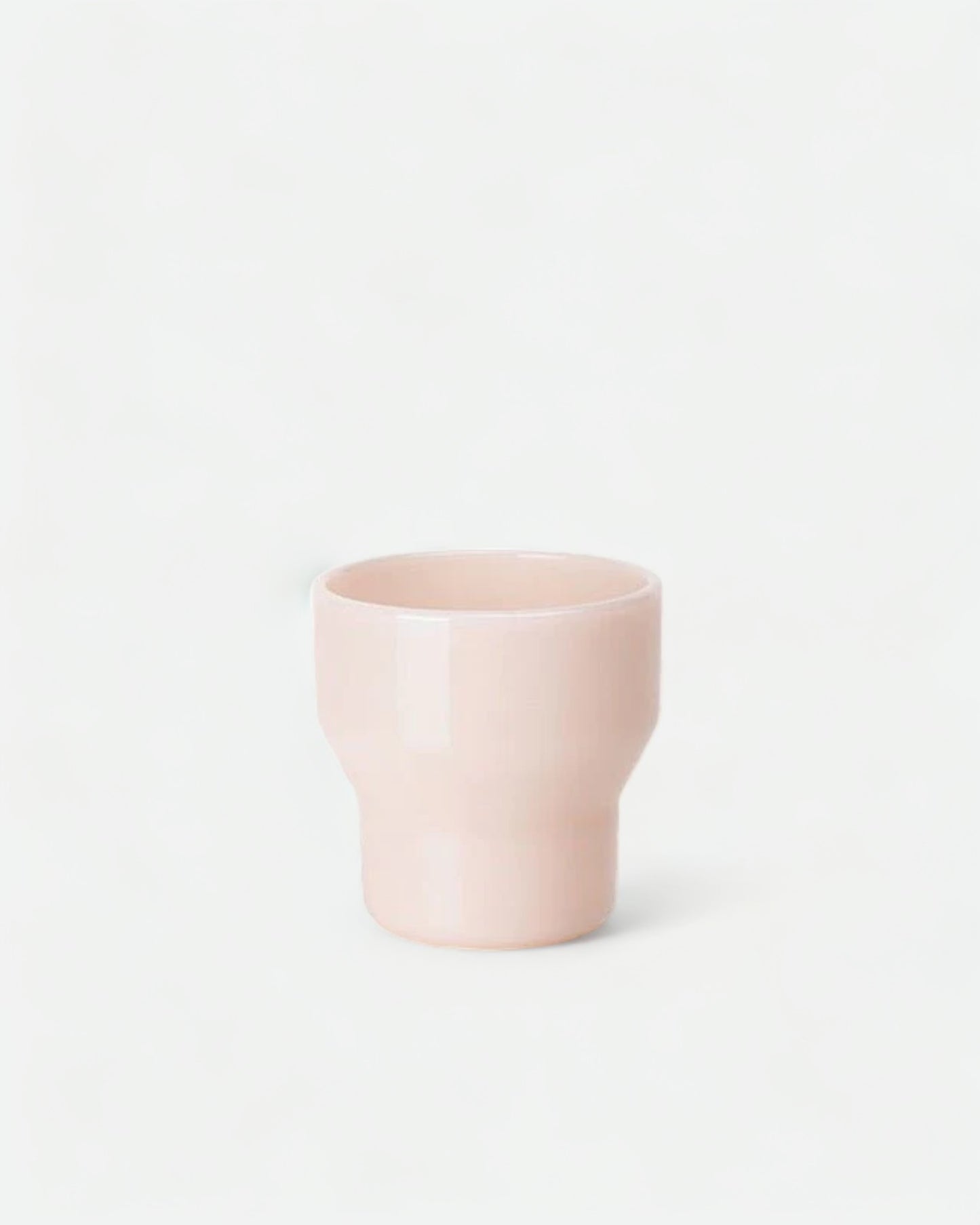 Milk Glass Tumbler - Peach