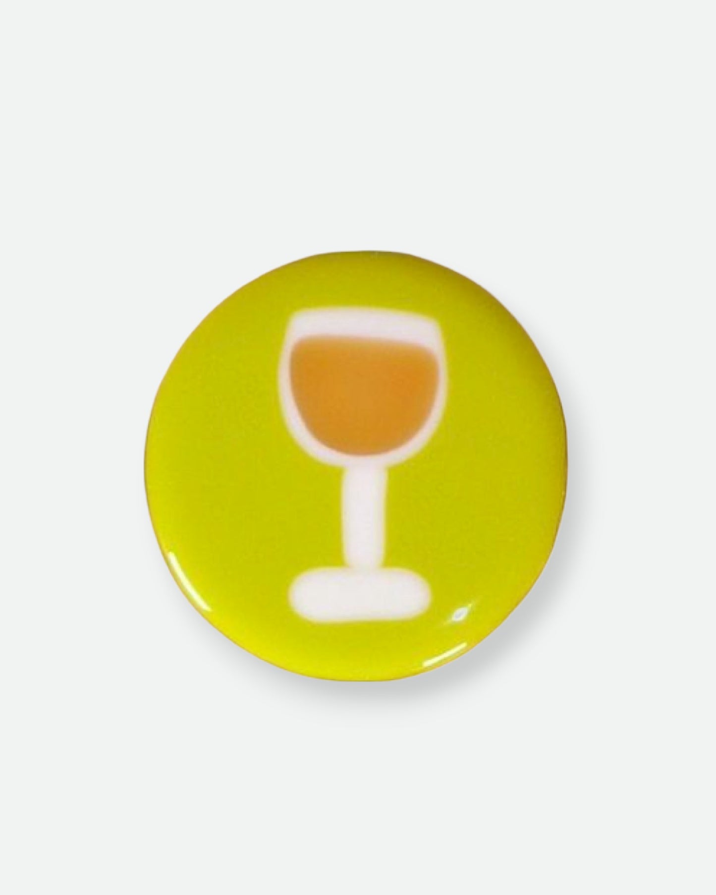 Happy Hour Glass Coaster - Slime White Wine