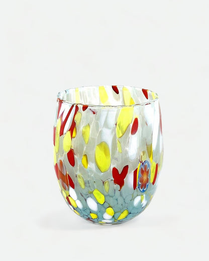 Murano Wine Tumbler -  Sky