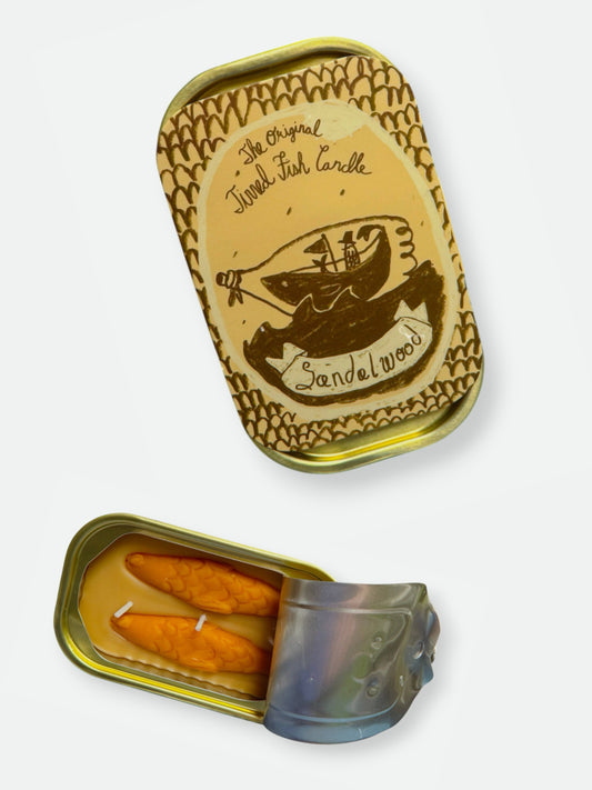 Tinned Fish Candle - Sandalwood
