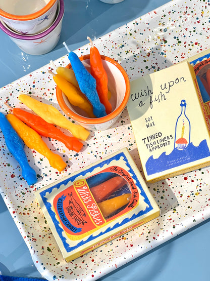 Wishy Fishies - Sardine Celebratory Candles