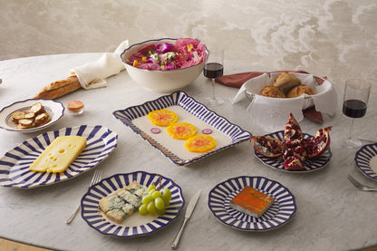 Riviera Hand-Painted Rectangular Platter