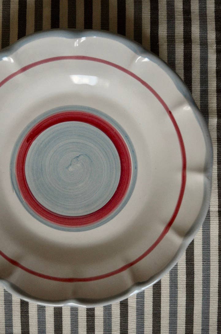 Mia Plate - Handmade & Hand Painted on the Amalfi