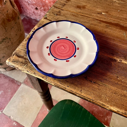 Sienna Plate - Handmade & Hand Painted on the Amalfi