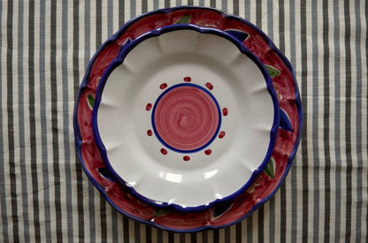 Sienna Plate - Handmade & Hand Painted on the Amalfi