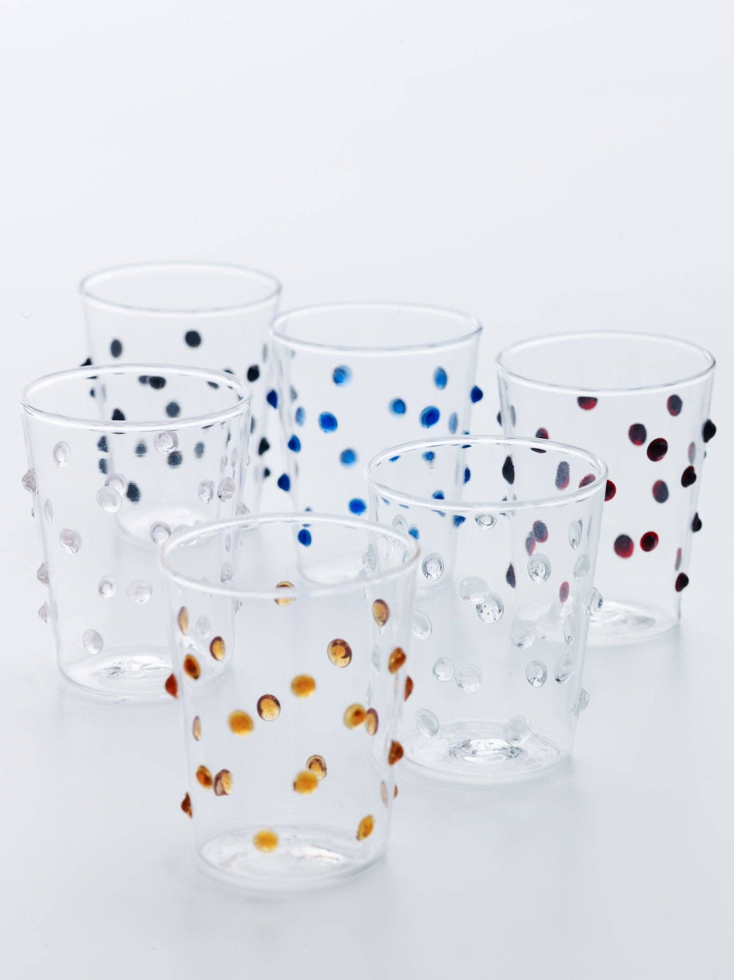 Green Dots Shot Glass