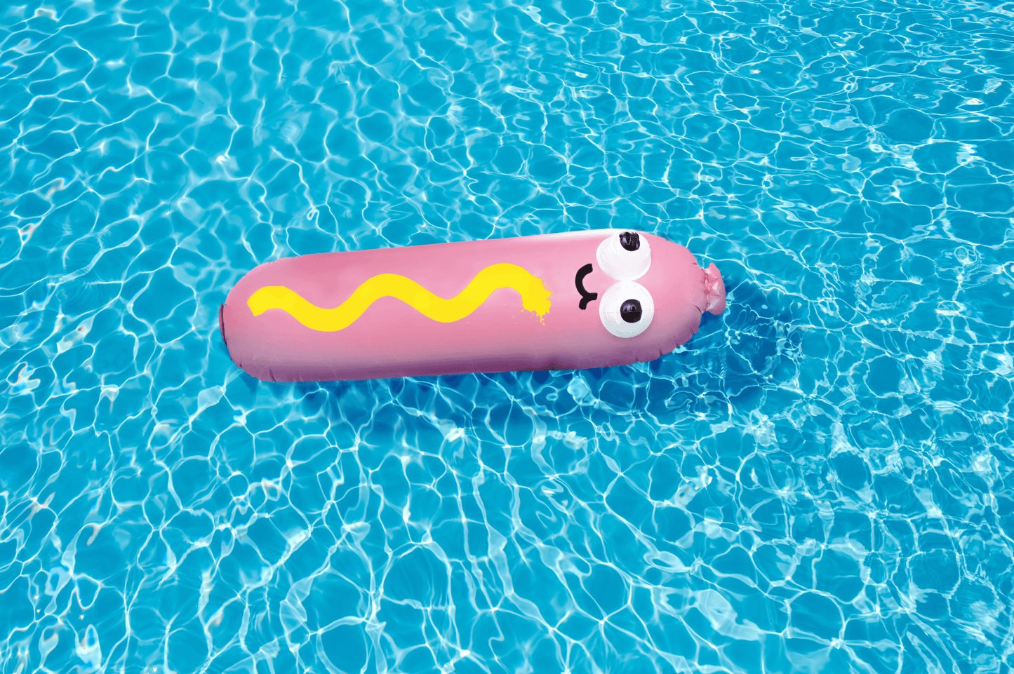 Hot Diggity Dog Pool Float X Jon Burgerman