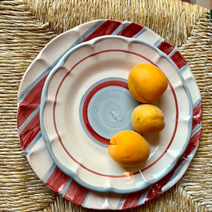 Mia Plate - Handmade & Hand Painted on the Amalfi