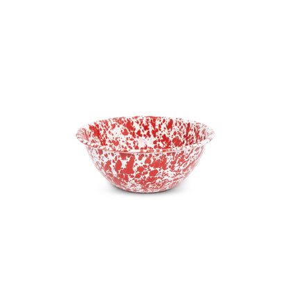 Splatter Enamelware Large Bowl (Color Variants)