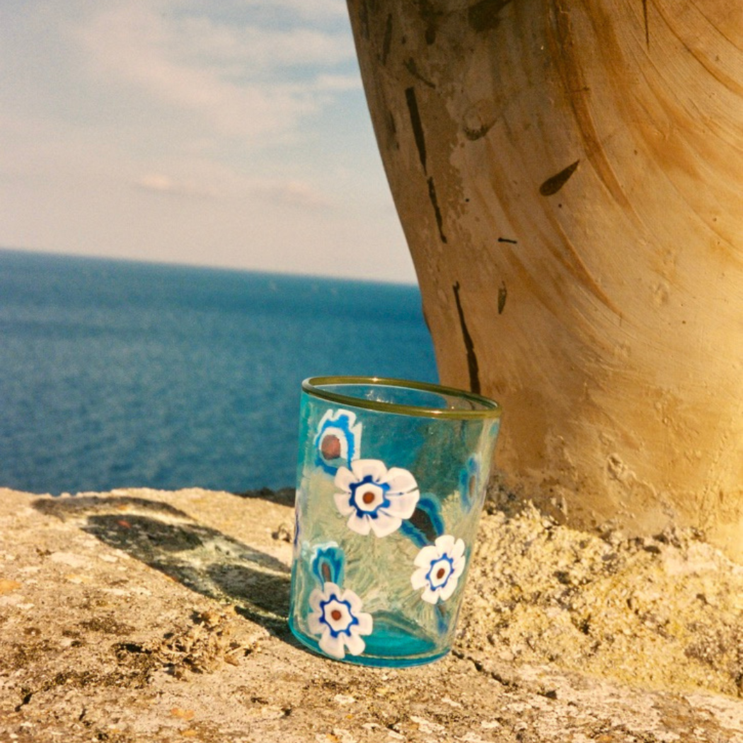 Theo - Handblown Murano Drinking Glass/Tumbler