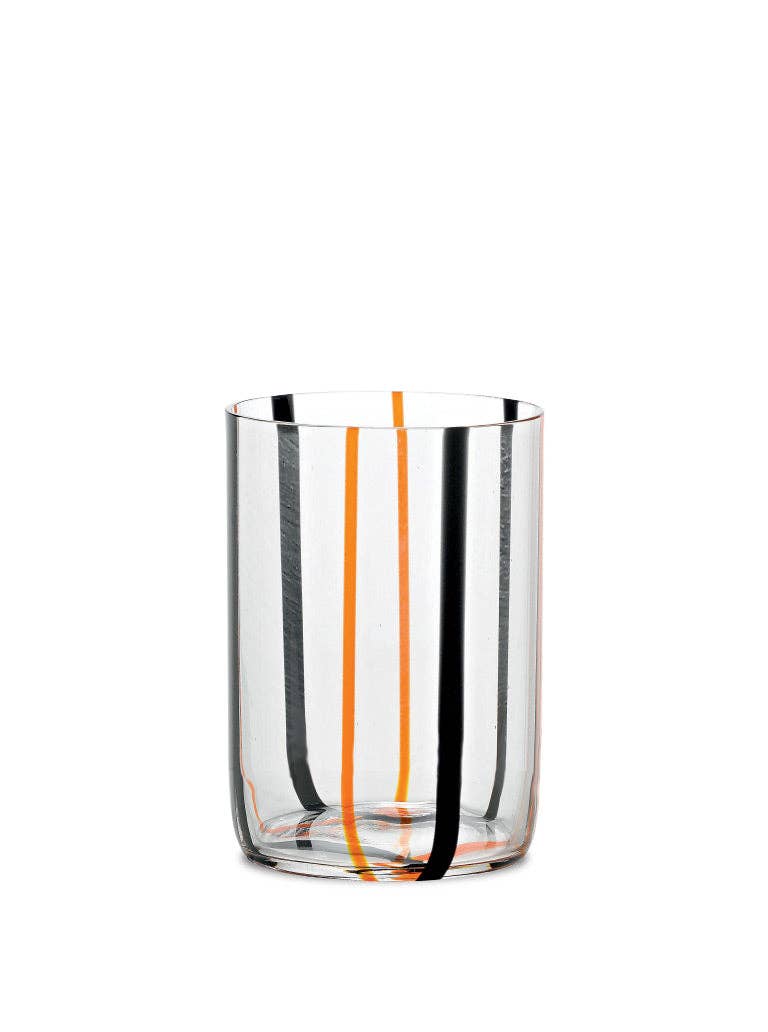 Tirache Black/Orange Tumbler