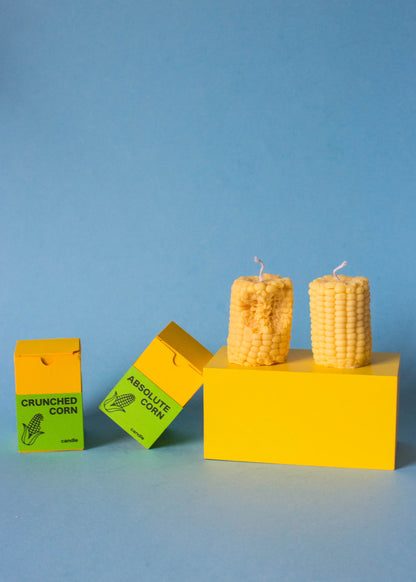 Crunched vs Absolute Corn Candle