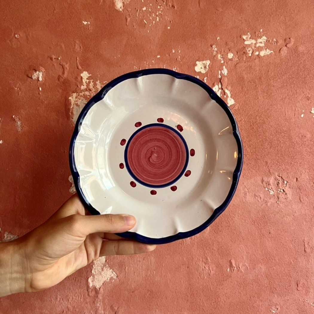 Sienna Plate - Handmade & Hand Painted on the Amalfi