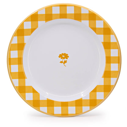 Max Humphrey x CCH Gingham Enamelware Dinner Plate