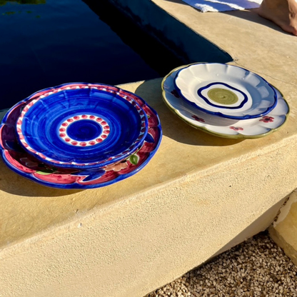 Olive Plate - Handmade & Hand Painted on the Amalfi