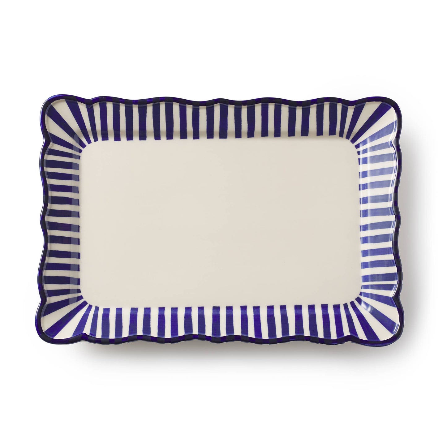 Riviera Hand-Painted Rectangular Platter