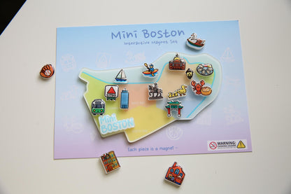 Mini Boston Magnets