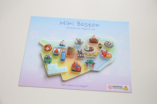 Mini Boston Magnets