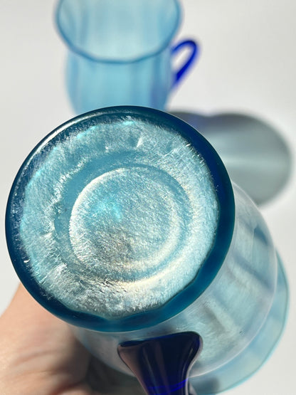 Iridescent Blue Mug