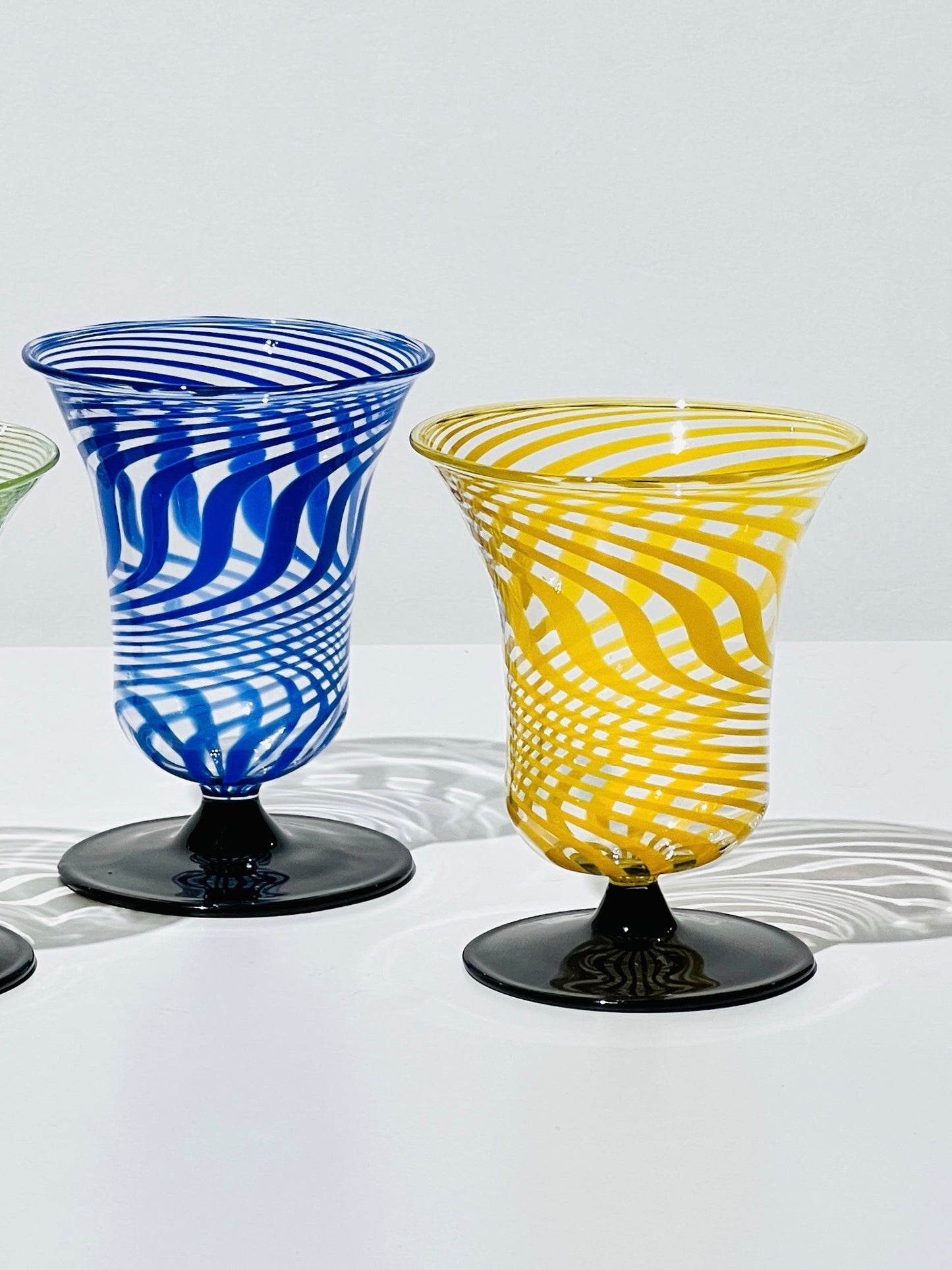 Set of 4 Swirl Shot Glass