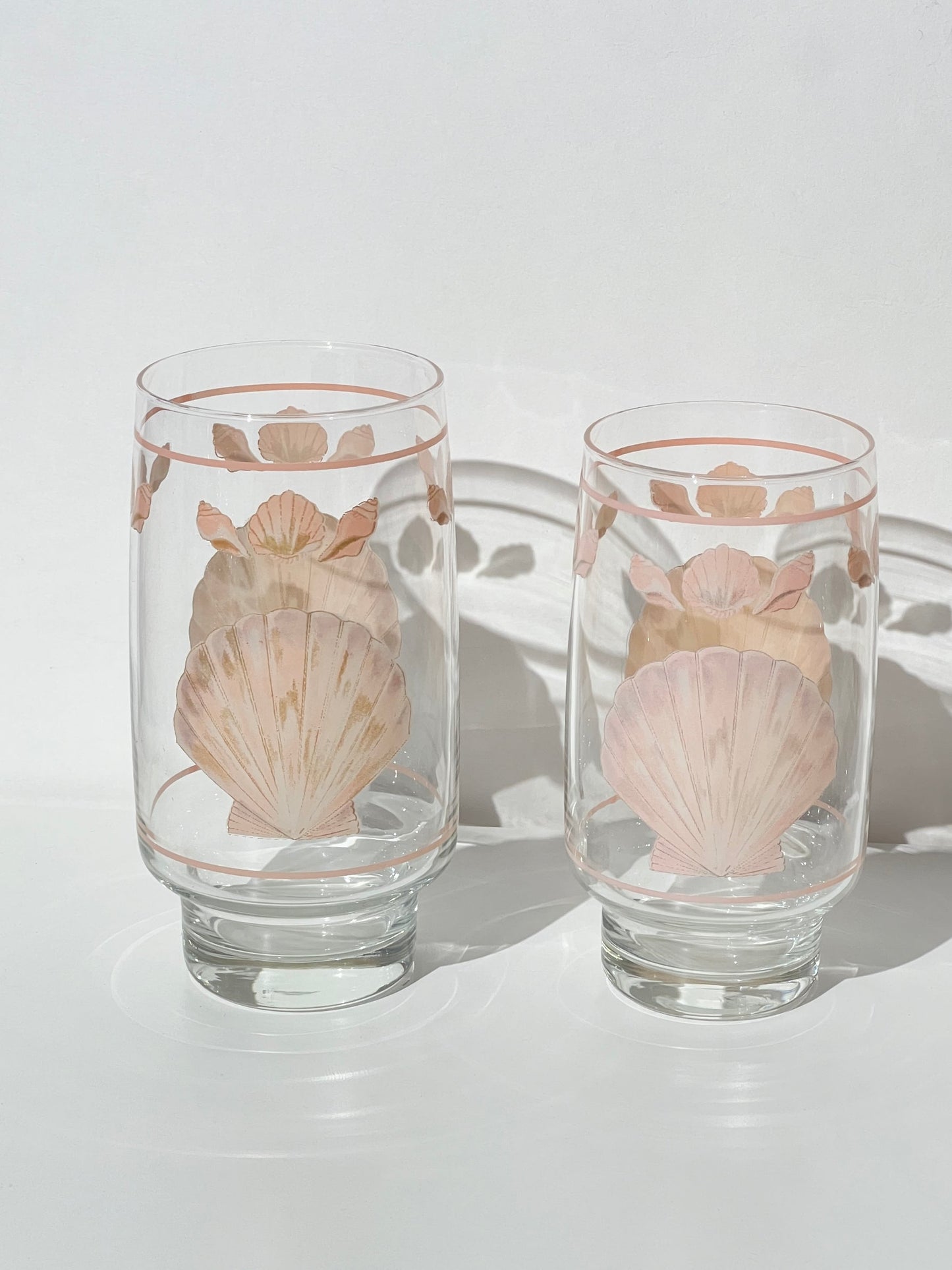 Vintage Shell Glass