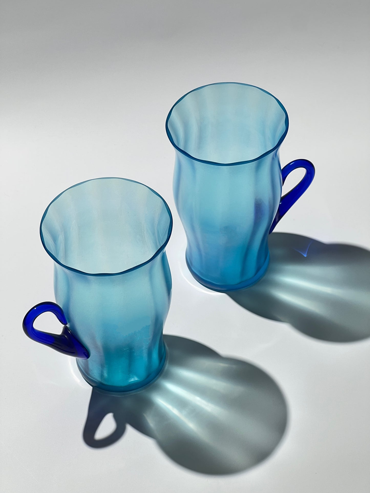 Iridescent Blue Mug