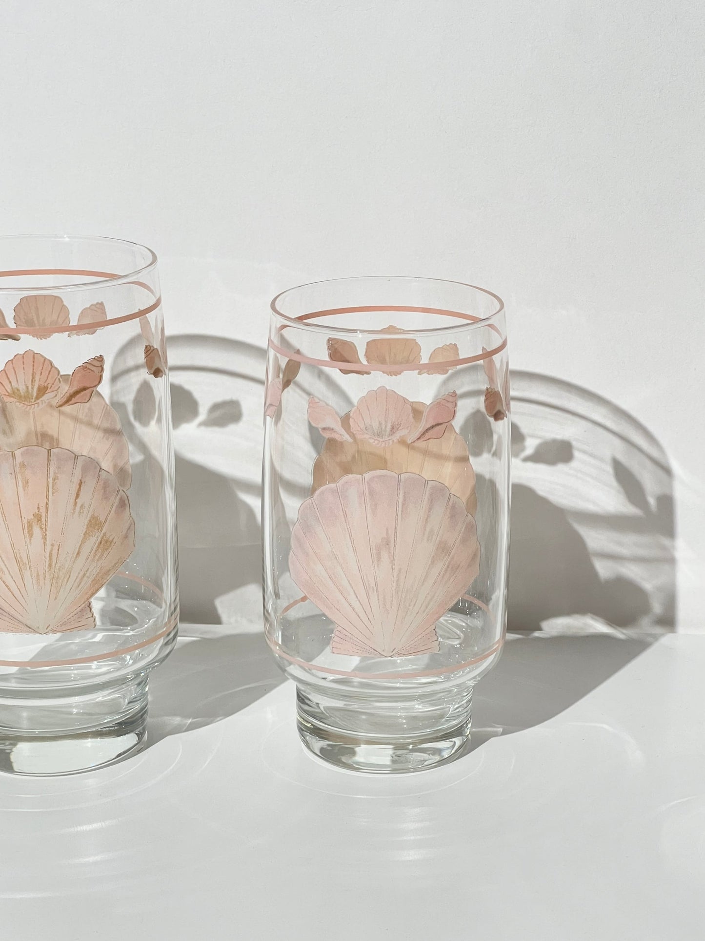 Vintage Shell Glass