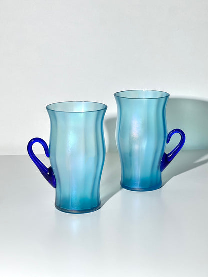 Iridescent Blue Mug