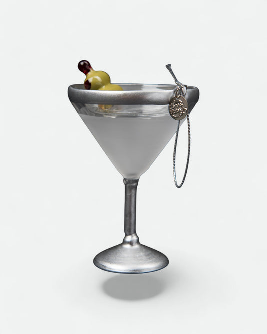 Martini Cocktail Christmas Holiday Ornament