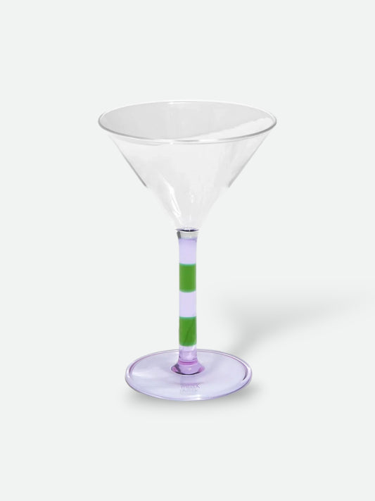 Two Tones Martini Glass