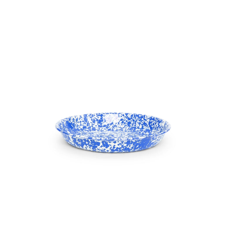 Splatter Enamelware Pasta Plate (Color Variants)